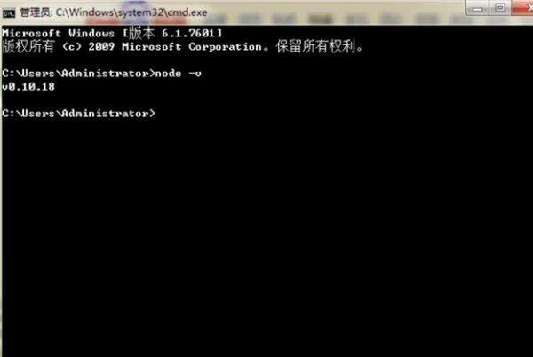 如何验证node.js安装成功