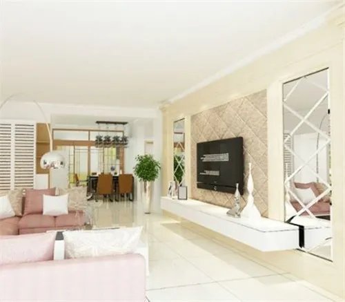 客厅不吊顶装修效果图  简简单单也不失为一种美