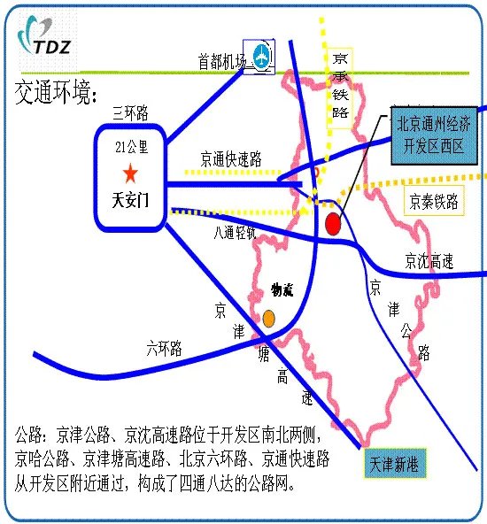 北京通州经济开发区西区的介绍