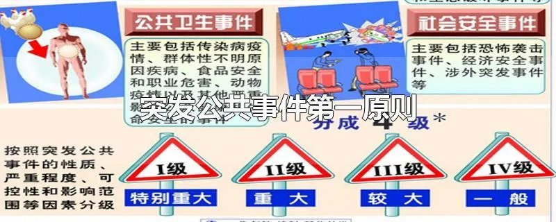 突发公共事件第一原则
