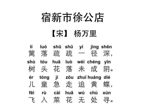 儿童急走追黄蝶 飞入菜花无处寻什么意思