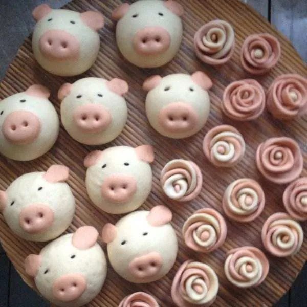 小猪牛奶馒头的介绍