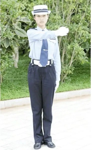 交通警察手势信号图解该怎么记忆