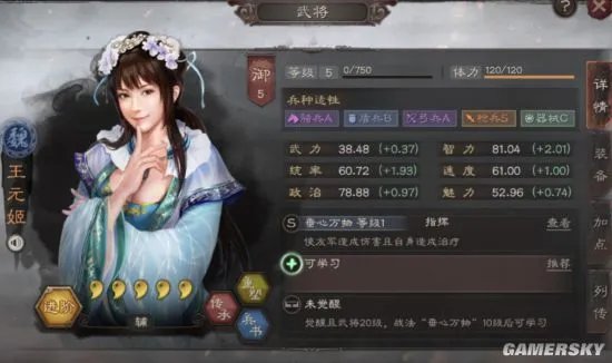 《三国志战略版》王元姬武将简析 王元姬阵容推荐