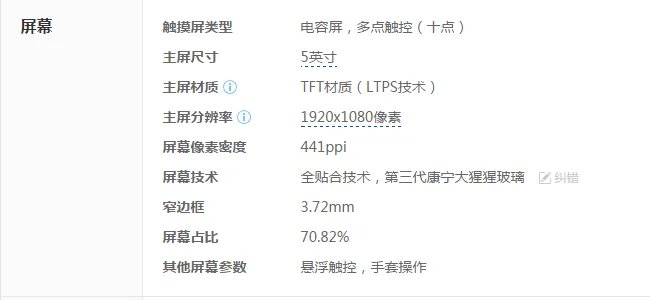 华为荣耀6参数是多少？