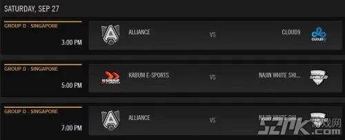 《英雄联盟LOL》S4小组赛详细赛程 揭幕战EDG迎战white