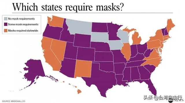 为什么如今美国还有11个州拒绝口罩令？