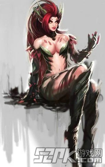 LOL女英雄妖魅同人漫画 根本把持不住啊