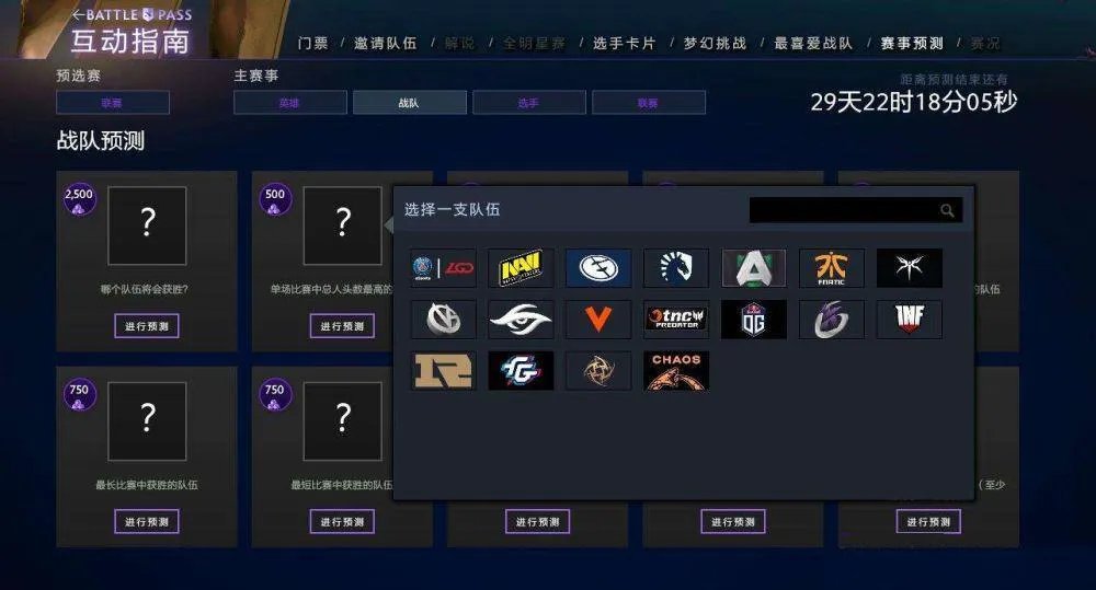 Dota2 TI9最新积分榜 各战队积分与赛程一览