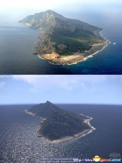 武装突袭3 中国钓鱼群岛MOD 仿真地形