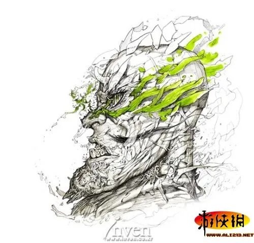 《创世纪战4》角色原画集曝光 颇具金亨泰风格