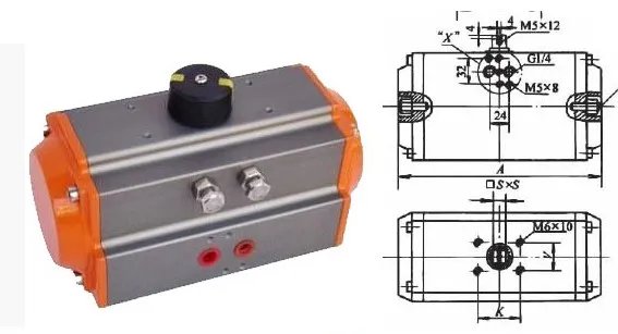 AT气动执行器的结构特点