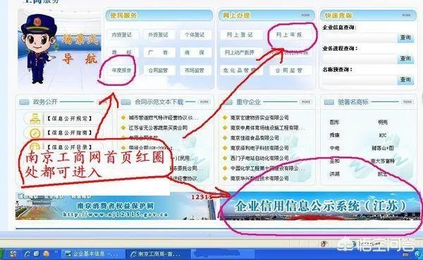 河北省工商局企业营业执照网上年检操作流程？