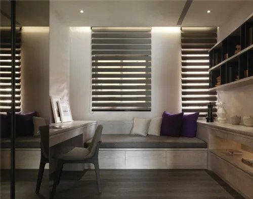 天津家庭装修效果图  98㎡现代简约天津家装设计