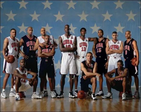 2000年悉尼奥运会美国男篮名单