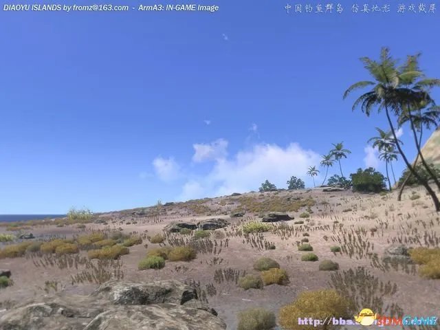 武装突袭3 中国钓鱼群岛MOD 仿真地形