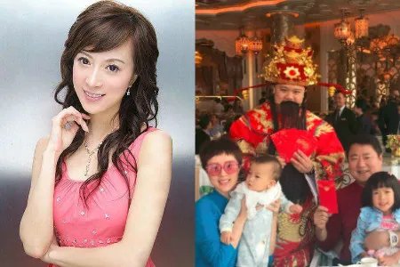 金巧巧晒一家四口 全家福甜蜜满分