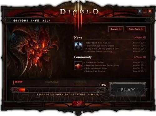 《暗黑破坏神3》Beta测试客户端安装图文流程