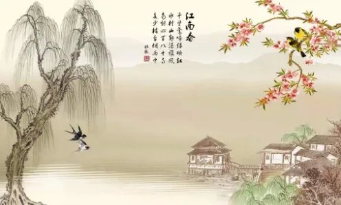 古诗《江南春》的第一句中的千里是什么意思？