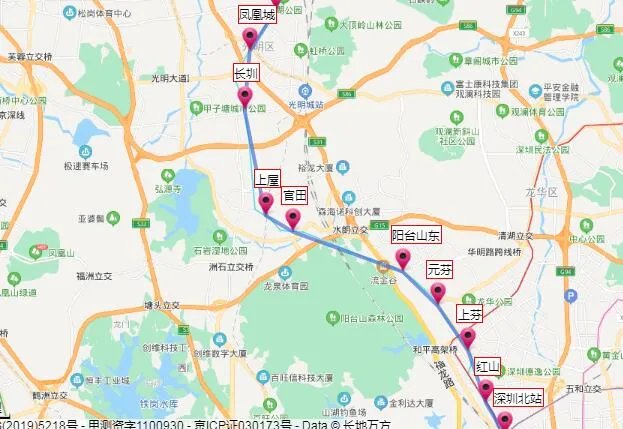 2021深圳地铁6号线路图 深圳地铁6号线站点图及运营时间表