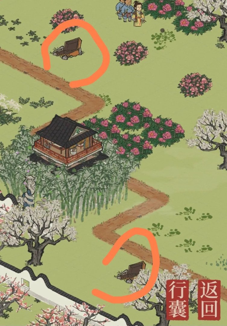 江南百景图丽娘府宅宝箱在哪 丽娘府宅宝箱位置大全