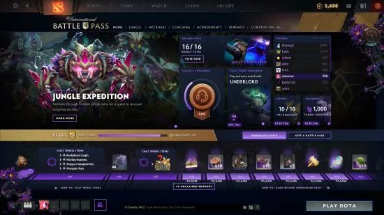 《DOTA2》Ti9小紫本全解 Ti9小紫本不朽一展示