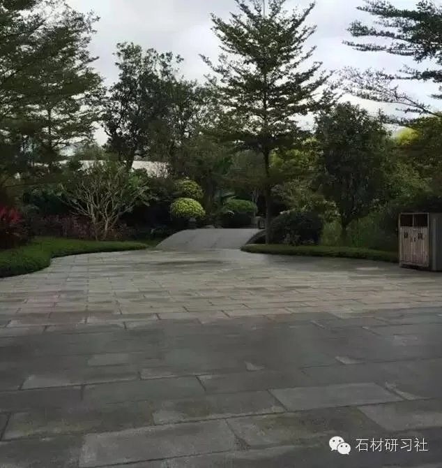 G654芝麻黑石材装饰应用案例