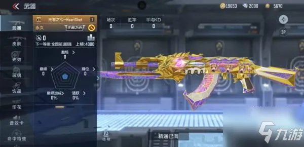 穿越火线手游王者之心HeartShot如何得 王者之心HeartShot获取攻略