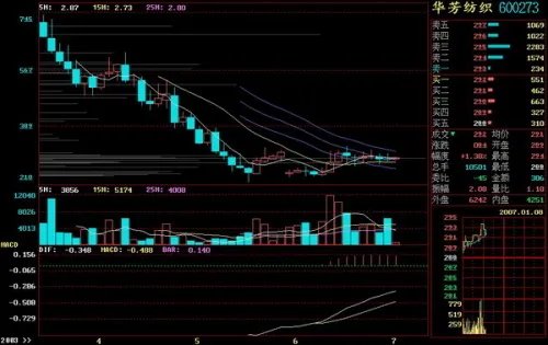 华芳纺织股份有限公司的股票简介