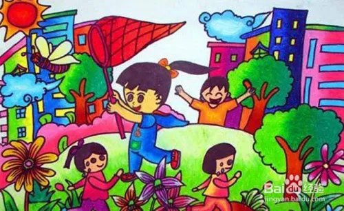 清明节儿童画怎么画？