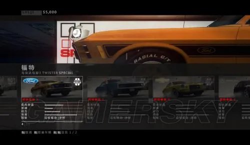 《超级房车赛：起点2》跑车介绍及解锁等级一览