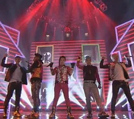 bigbang湖南卫视跨年图片 表演被镜头当惹争议