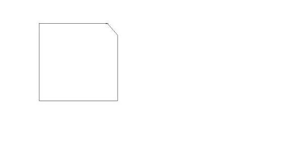 一个五边形加一笔怎么变两个三角形？？？？