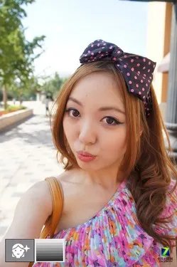 索尼NEX-C3街头采访：粉衣MM篇