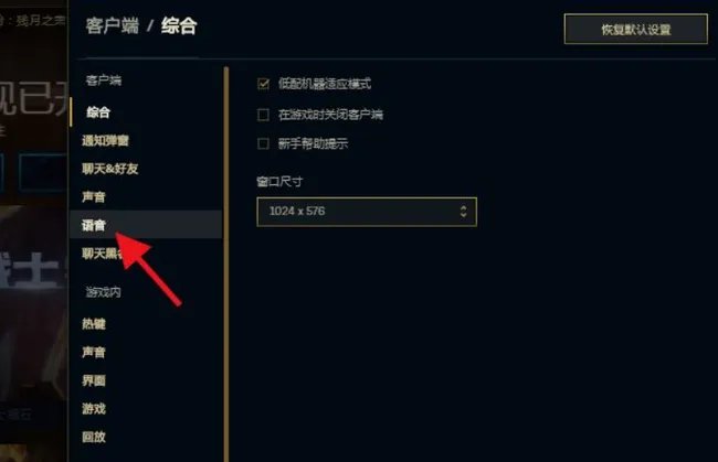 lol语音按哪个键说话？