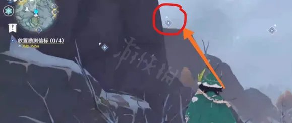 原神雪山勘测信标位置
