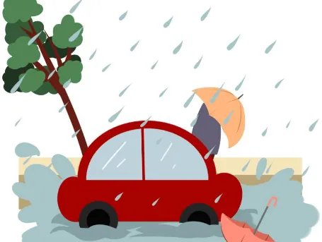 广东珠海发布暴雨红色预警，街道积水严重，市民出行需要注意些什么？