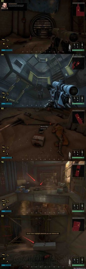 《杀出重围人类分裂》第一关教学关物品收集攻略