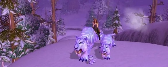 冬泉谷霜刃豹坐骑要多久