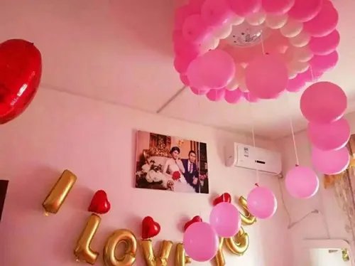 婚房气球设计效果图 如何用高性价比打造浪漫婚房