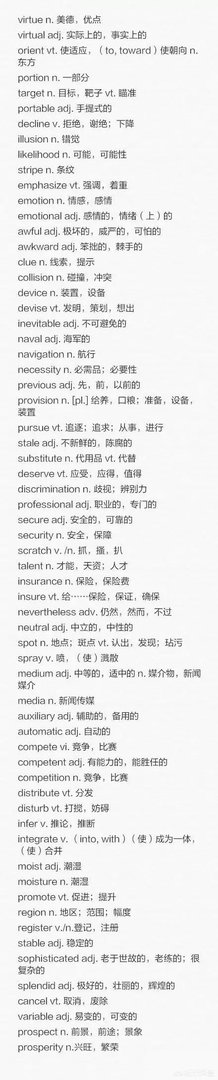 英语4级高频词汇有哪些，该怎样背呢？