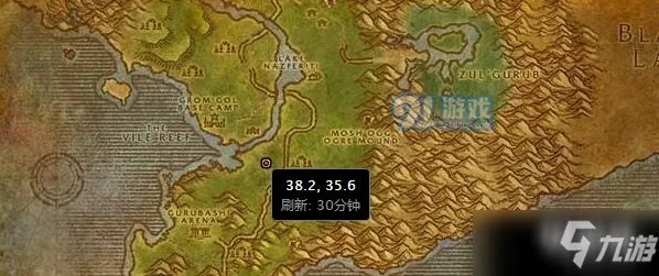 《魔兽怀旧服》邦加拉什在什么地方 邦加拉什位置坐标一览