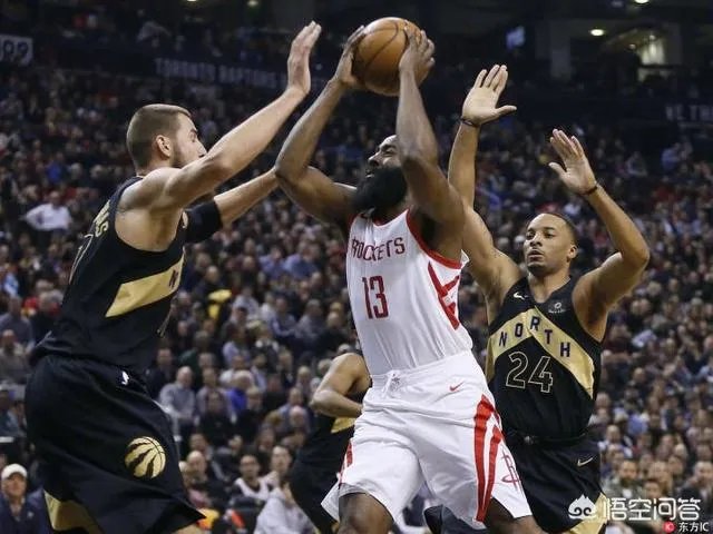 哈登发飙火箭逆转未遂，连胜被终结，如何看待猛龙火箭这场精彩的榜首大战？