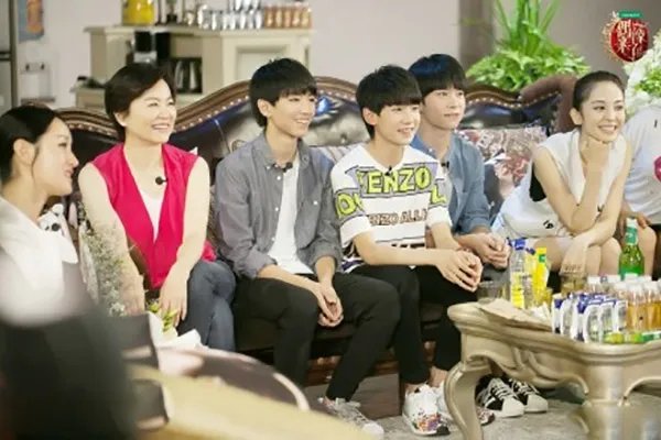 偶像来了tfboys在哪一期播出 手捧鲜花送给哪位女神呢