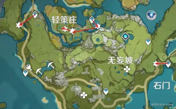 《原神》1、2星圣遗物每日收集路线 狗粮怎么刷