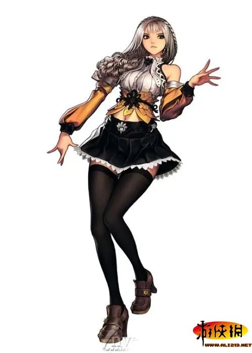 《创世纪战4》角色原画集曝光 颇具金亨泰风格