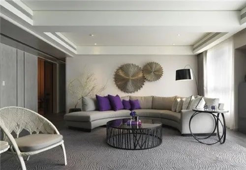 天津家庭装修效果图  98㎡现代简约天津家装设计