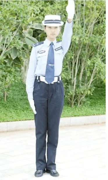 交通警察手势信号图解该怎么记忆