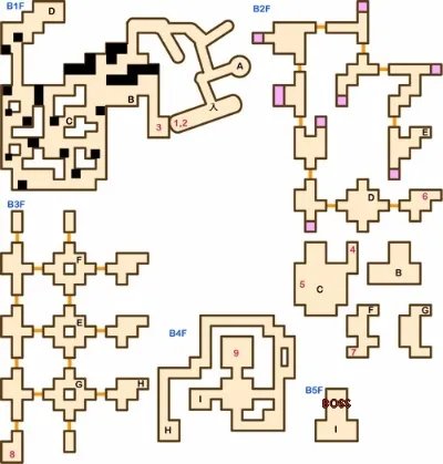 勇者斗恶龙5隐藏迷宫地图 宝箱位置路线图(图文)
