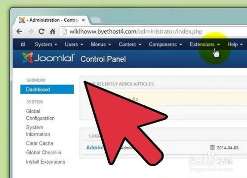 如何安装Joomla模板